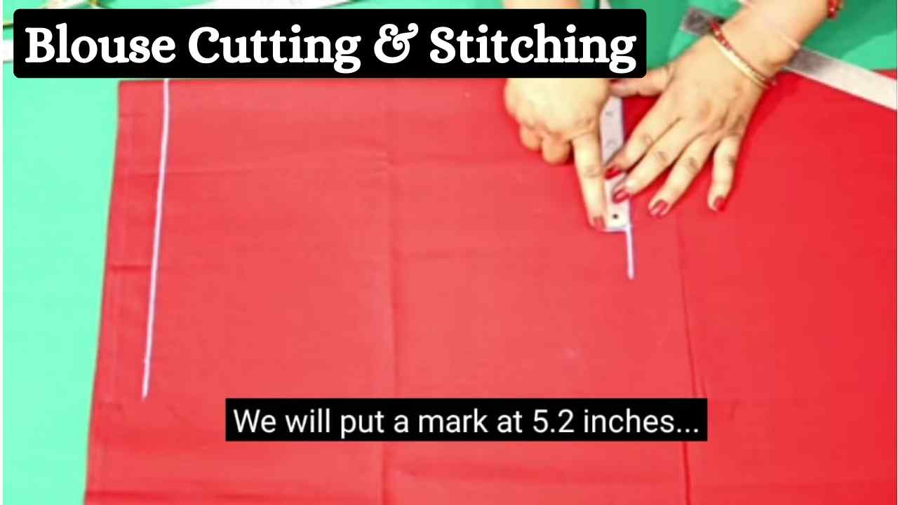 Sada Blouse Kaise Banate Hain ? Sada Blouse Cutting and Stitching kaise